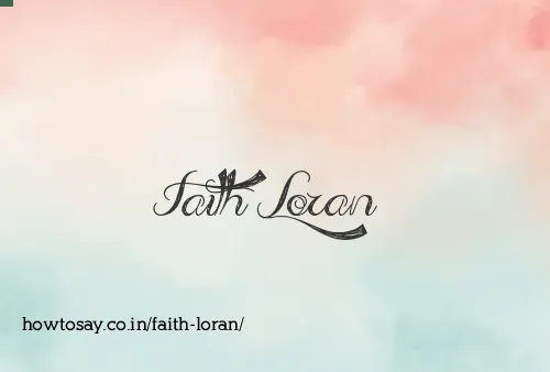 Faith Loran