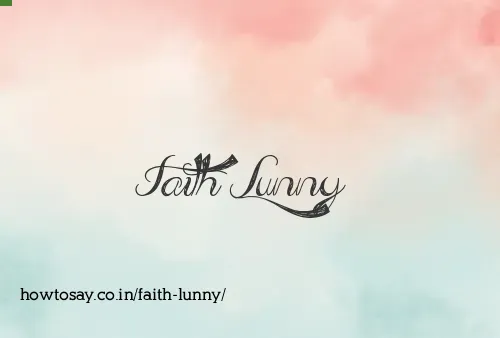 Faith Lunny