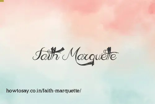 Faith Marquette