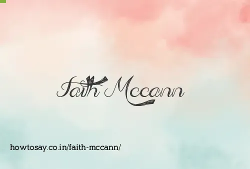 Faith Mccann