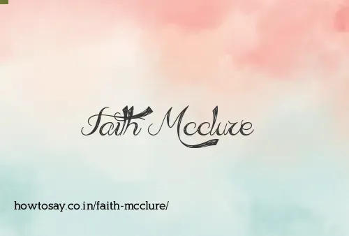 Faith Mcclure