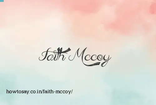 Faith Mccoy