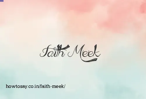 Faith Meek