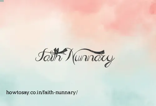 Faith Nunnary