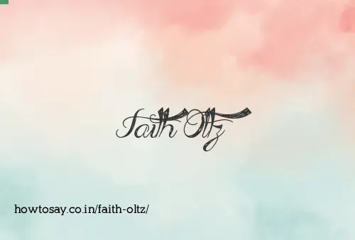 Faith Oltz