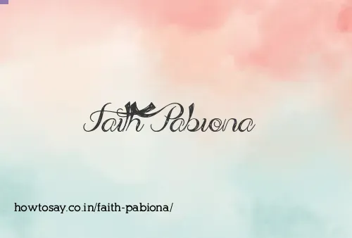 Faith Pabiona