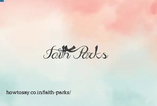 Faith Parks