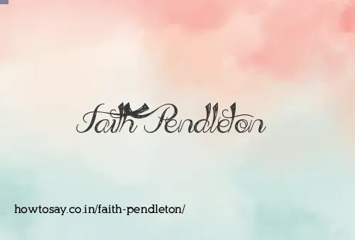Faith Pendleton