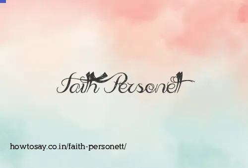 Faith Personett