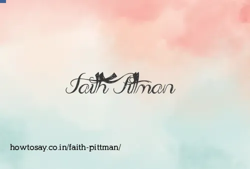 Faith Pittman
