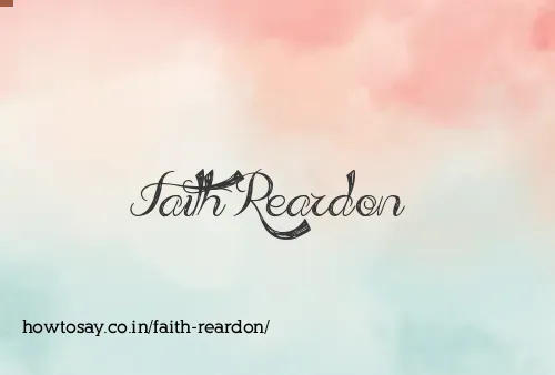 Faith Reardon