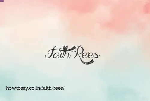 Faith Rees
