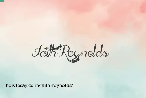 Faith Reynolds
