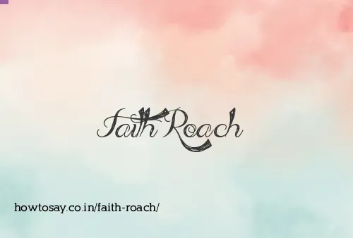 Faith Roach