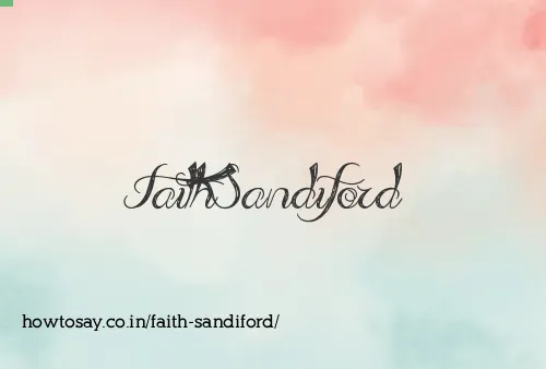 Faith Sandiford