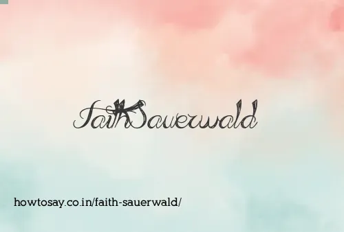 Faith Sauerwald