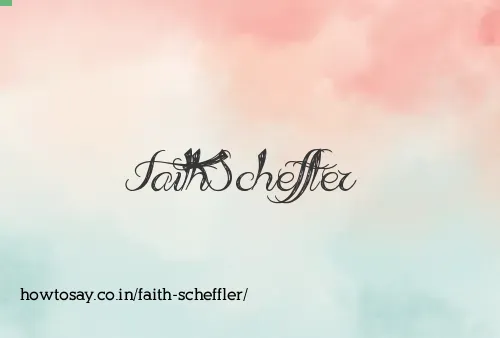 Faith Scheffler