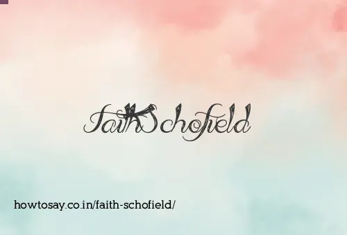 Faith Schofield