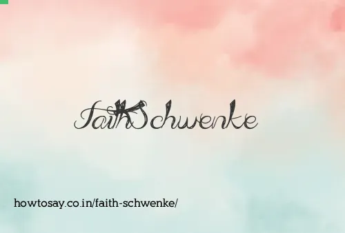 Faith Schwenke
