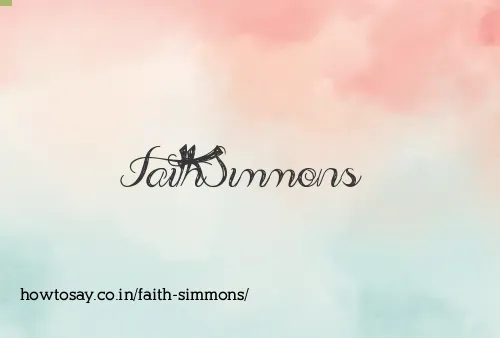 Faith Simmons