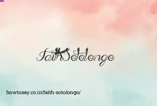 Faith Sotolongo