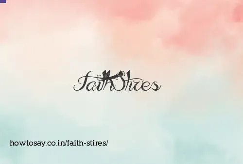 Faith Stires