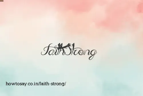 Faith Strong