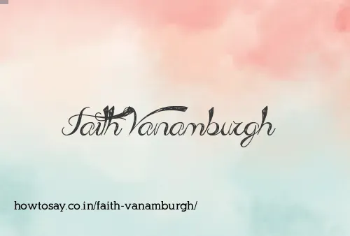 Faith Vanamburgh