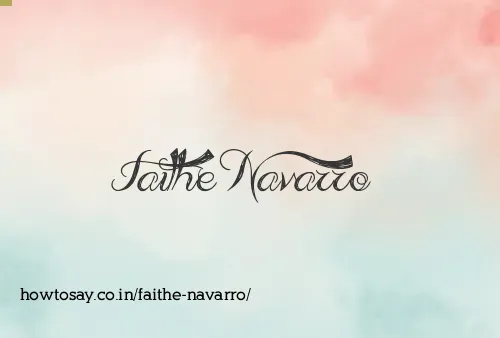 Faithe Navarro