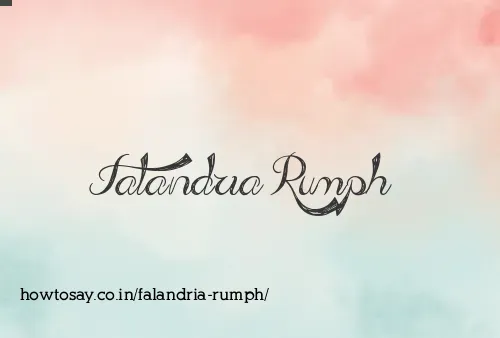 Falandria Rumph