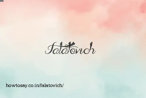 Falatovich