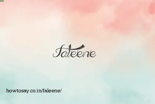 Faleene