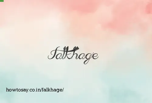 Falkhage