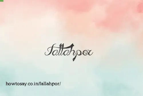 Fallahpor