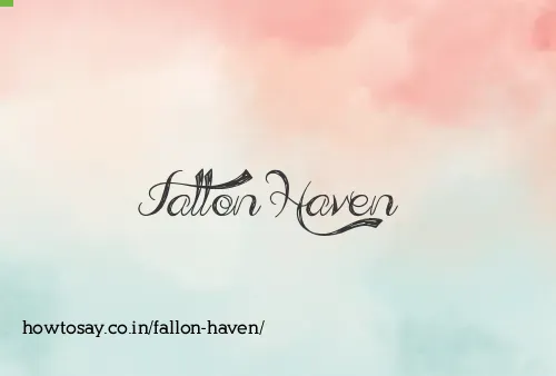 Fallon Haven