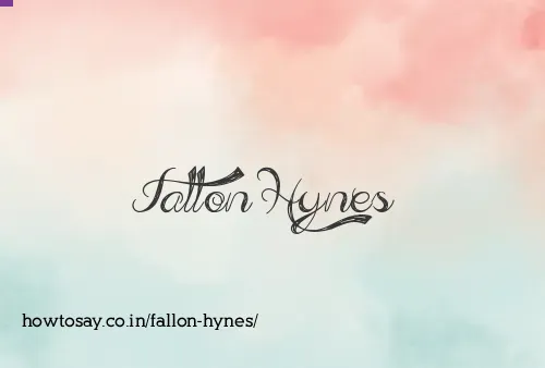 Fallon Hynes