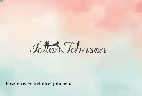 Fallon Johnson