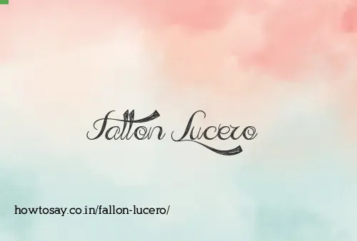 Fallon Lucero