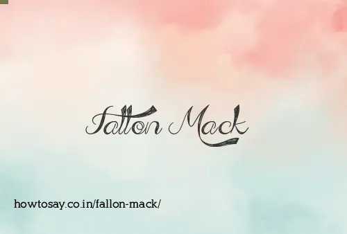 Fallon Mack