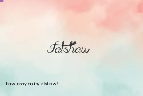 Falshaw