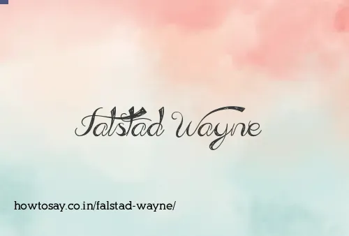 Falstad Wayne