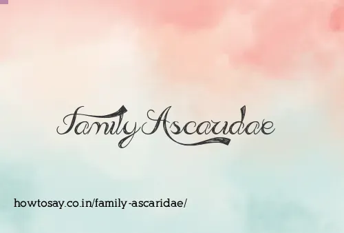 Family Ascaridae