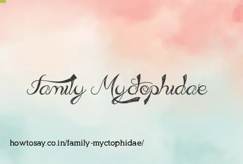 Family Myctophidae