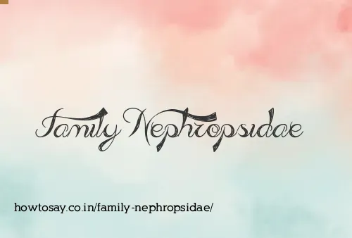 Family Nephropsidae