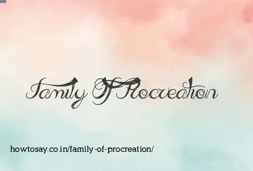 Family Of Procreation