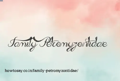 Family Petromyzontidae