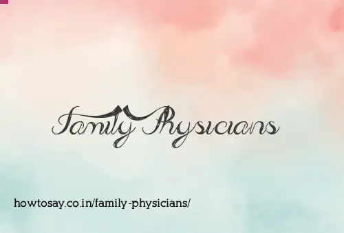 Family Physicians