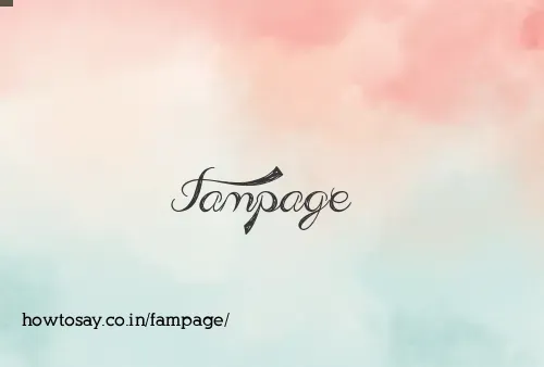 Fampage