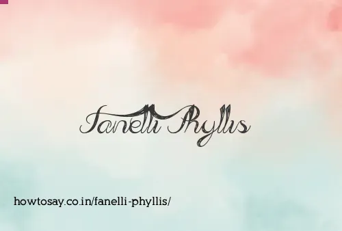 Fanelli Phyllis