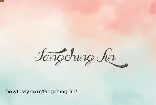 Fangching Lin